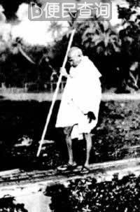 印度民族解放运动领袖甘地诞辰