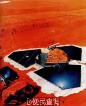 “火星探路者”宇宙飞船登陆火星