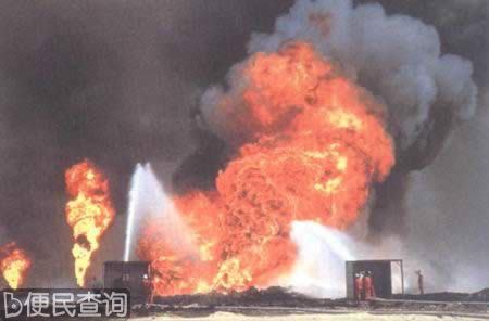 科威特油井大火全被扑灭