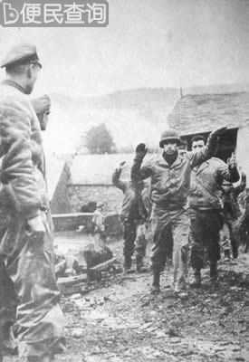 德军在阿登进行“狮鹫”反攻计划