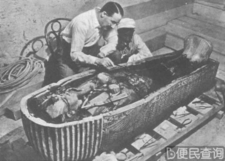 埃及法老图坦哈蒙墓发现