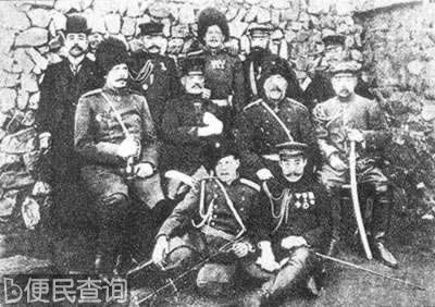 在中国土地上进行的日俄战争结束
