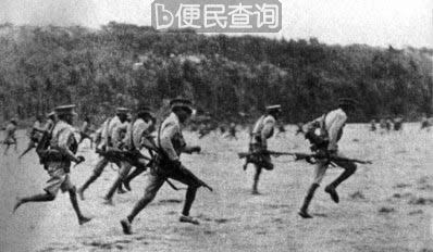 埃塞俄比亚军队在马加里抗击意大利