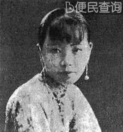 中国出现第一位电影女演员