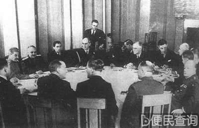 雅尔塔会议召开，中国丧失部分主权