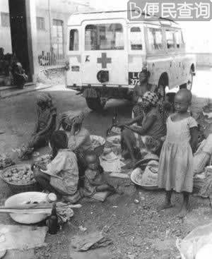 尼日利亚内战导致饥荒灾难