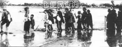 1938年6月9日 国民党军队炸开花园口大堤