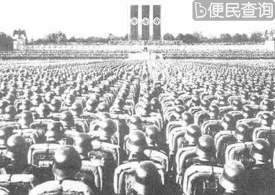 最大一次纳粹集会在纽伦堡举行