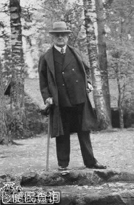 芬兰伟大的作曲家西贝柳斯逝世