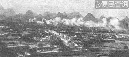 日军包围桂林