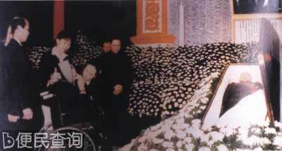 蒋经国在台北逝世