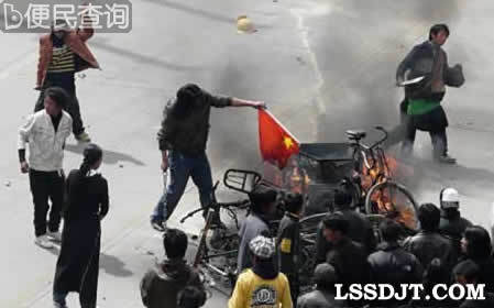西藏拉萨发生“3·14”打砸抢烧事件