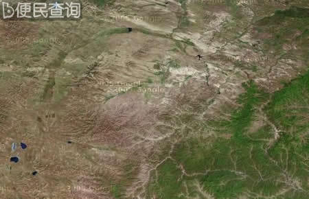 在内蒙古发现巨型陨石坑