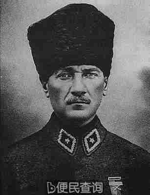 土耳其国父民族解放运动领袖凯末尔诞生