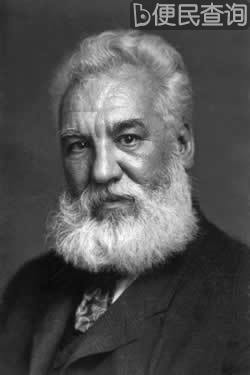 发明家、电话发明人亚历山大·格拉汉姆·贝尔出生