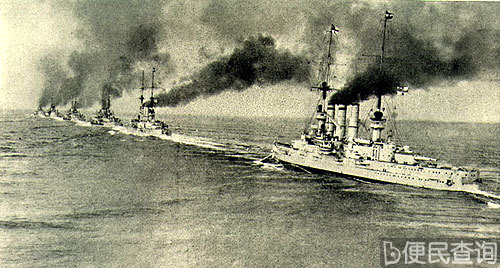 日德兰大海战爆发