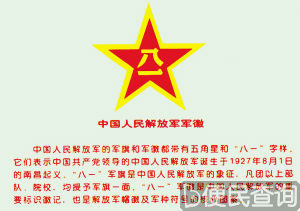 军委公布中国人民解放军军旗和军徽式样