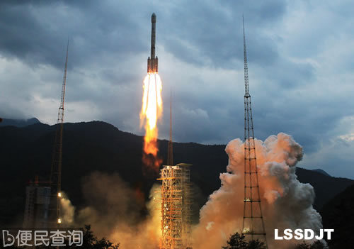 “嫦娥二号”卫星在西昌发射成功