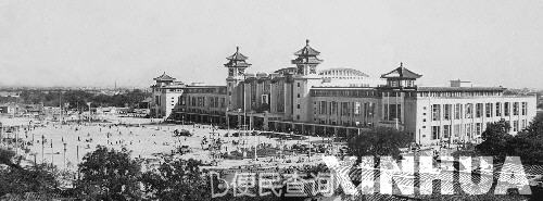 新中国北京火车站建成