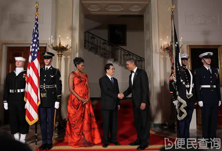 中国国家主席胡锦涛访美 中美关系需要平稳