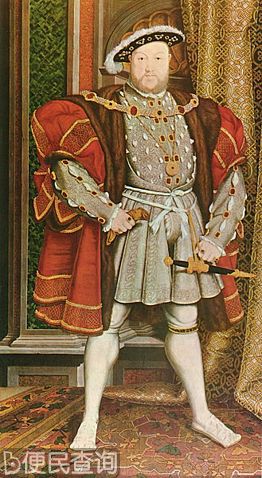 英格兰国王亨利八世出生