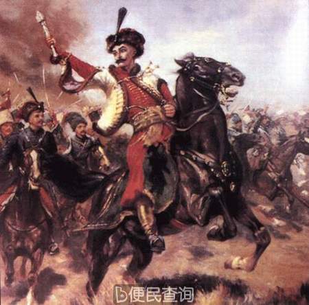 哥萨克战争中决定性的别列斯捷奇科战役爆发