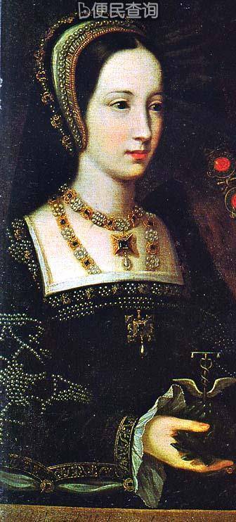 玛丽一世登基为英国和爱尔兰女王