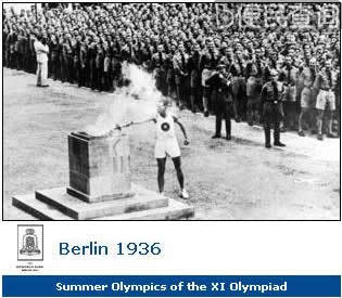 柏林奥运会圣火在奥林匹亚点燃
