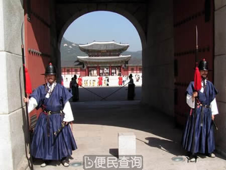 日军占领朝鲜王宫景福宫