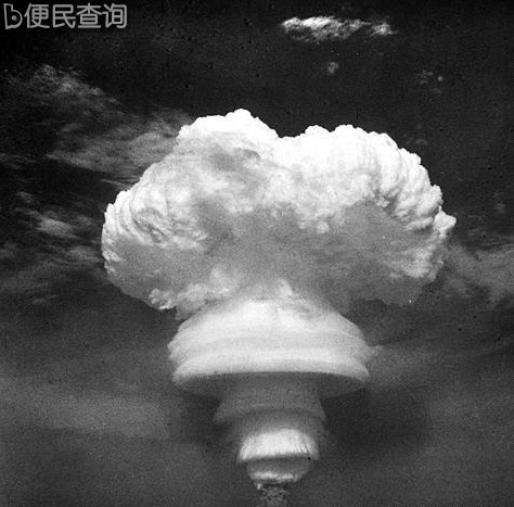法国在南太平洋试验场爆炸了氢弹