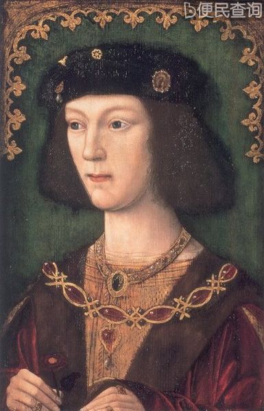 英格兰都铎王朝第二任国王亨利八世逝世