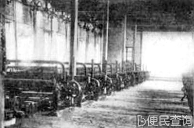 左宗棠创办的兰州机器织呢局开工