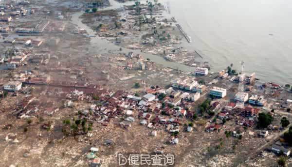 印度洋大地震并引发南亚海啸灾难
